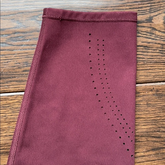 NWOT JoyLab 3/4 leggings tights maroon high rise - Picture 5 of 6